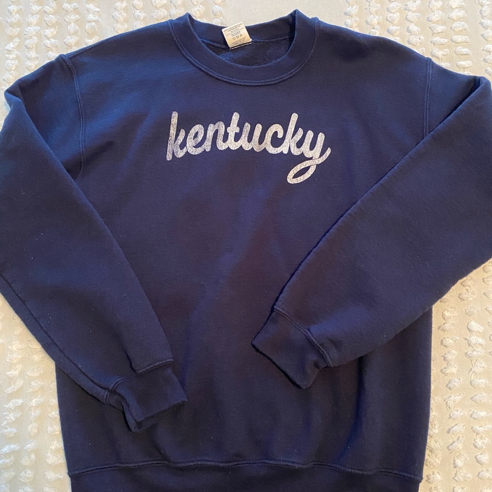 Shop Local Kentucky Navy Crewneck